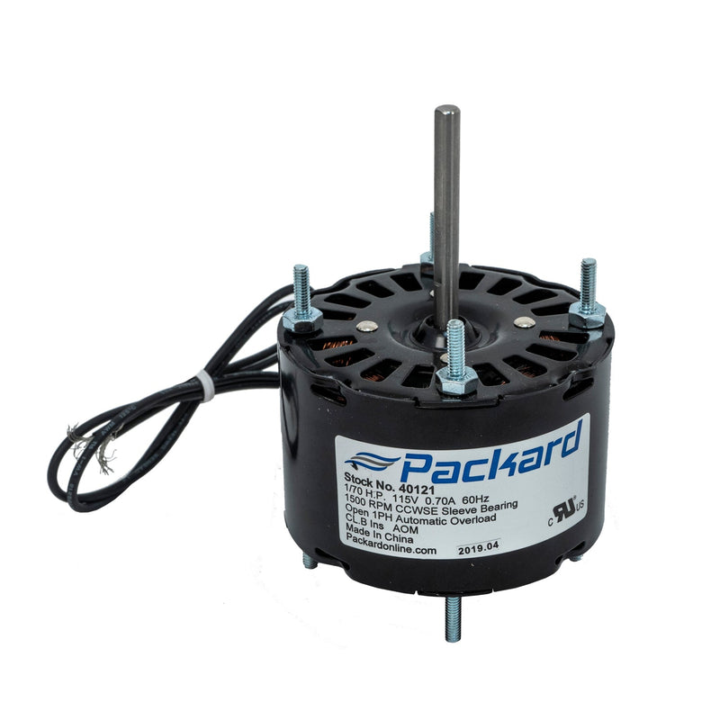 Packard 40121 1/70 Hp 3.3 Inch Diameter Motor 115 Volts 1550 Rpm