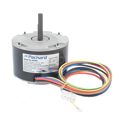 Packard 45508 1/5 Hp 1050 Rpm 2 Speed 208-230 Volt Motor Replaces Icp Carrier