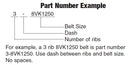 Bando 11-5VK900 Aramid Combo, 5VK900