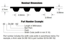 Bando 100-S4.5M-239 S4.5M Timing Belt