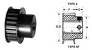 Bando P21-S8M-25 STS MPB TB Pulley