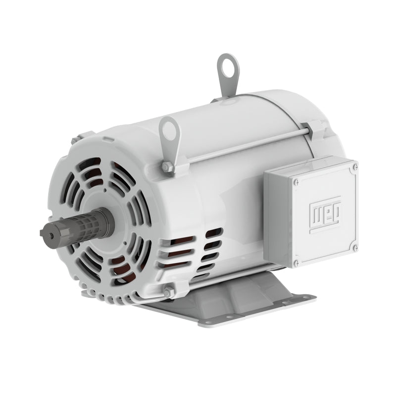 WEG 00312OS3EOW213T General Standard Efficiency 3 HP 6P 213/5T 3Ph 208-230/460 V 60 Hz IC01 - ODP - Foot-mounted