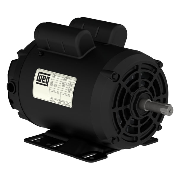 WEG 00436OS1DCDG56HZ Compressor Duty 4 HP 2P G56HZ 1Ph 230 V 60 Hz IC01 - ODP - Foot-mounted