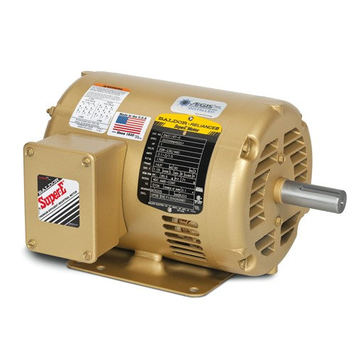 Baldor EM31108 .5HP, 1725RPM, 3PH, 60HZ, 56, 3424M, ODP, F1, N