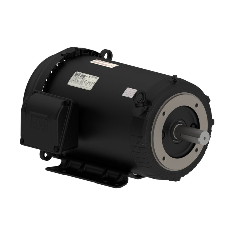 WEG 00312ET3E213TC-S Rolled Steel NEMA Premium Efficiency 3 HP 6P 213/5TC 3Ph 230/460//190-220/380-415 V 60 Hz IC411 - TEFC - Foot-mounted