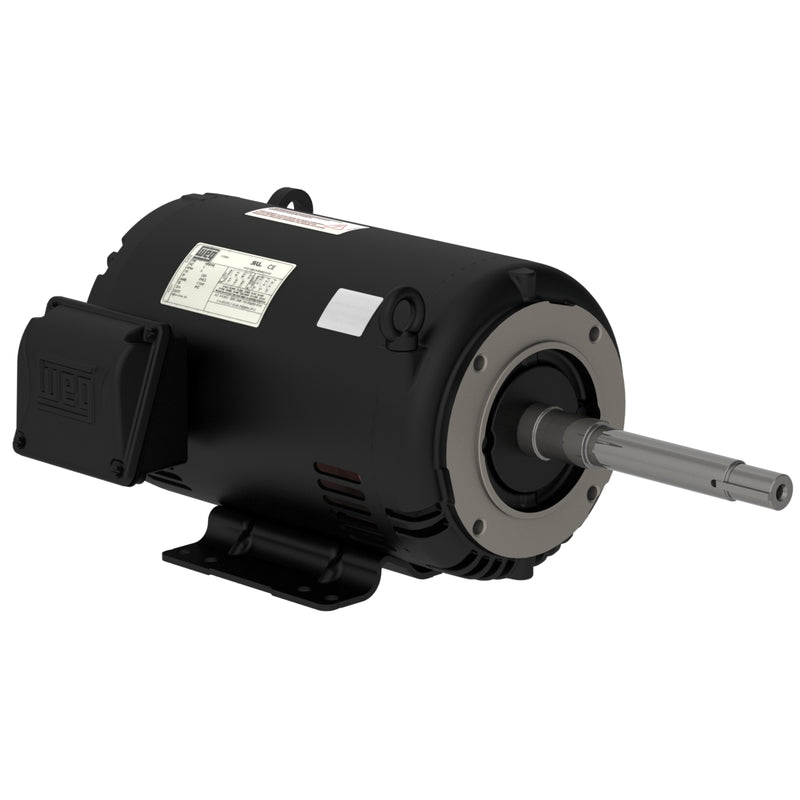 WEG 00152OT3E182JP-S Rolled Steel JP Pump NEMA Premium Efficiency 1.5 HP 6P 182/4JP 3Ph 230/460//190-220/380-415 V 60 Hz IC01 - ODP - Foot-mounted