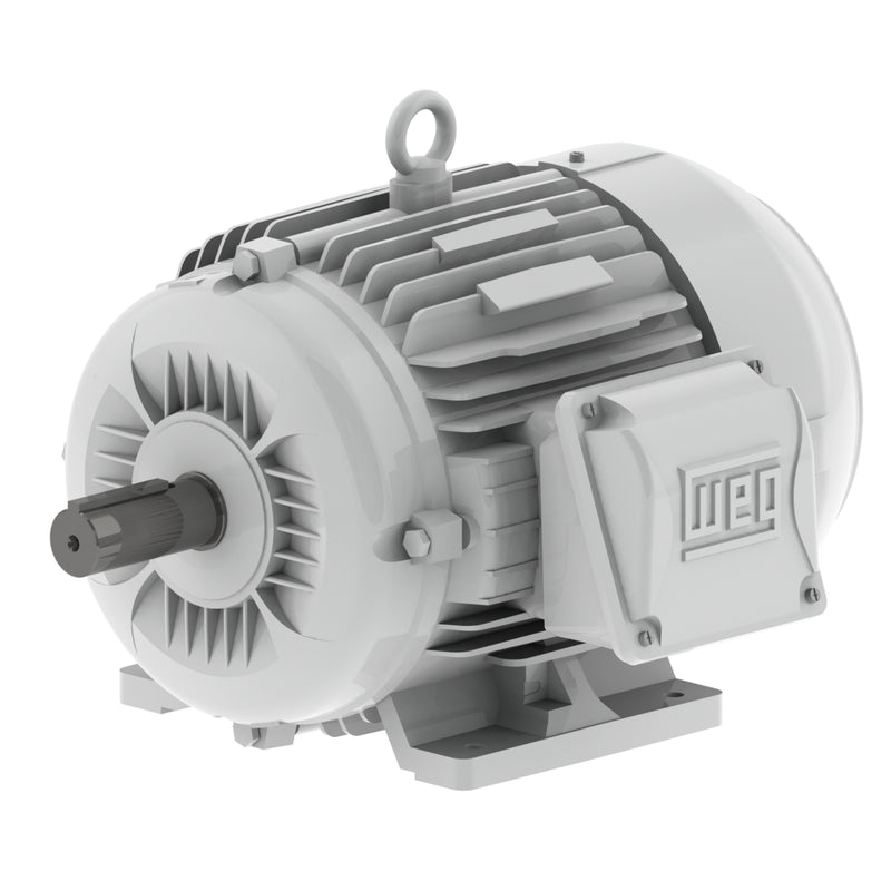 WEG 00312ES3EOW215T-W22 W22 Standard Efficiency 3 HP 6P 213/5T 3Ph 208-230/460 V 60 Hz IC411 - TEFC - Foot-mounted