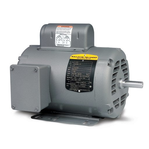 Baldor L1313T 1.5HP, 3450RPM, 1PH, 60HZ, 143T, 3520L, OPEN