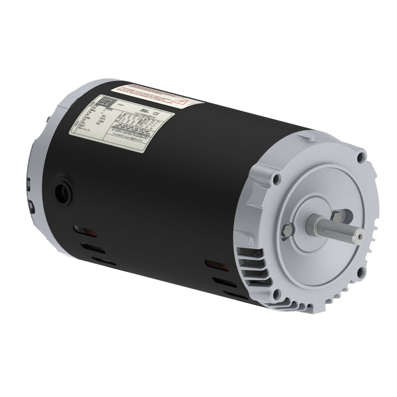 WEG 00156OT3E56CFL-S Rolled Steel Premium Efficiency 1.5 HP 2P 56C 3Ph 230/460//190-220/380-415 V 60 Hz IC01 - ODP - Footless