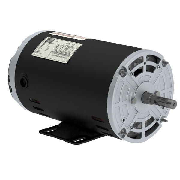 WEG .7518OT3ERB56-S Rolled Steel Premium Efficiency 0.75 HP 4P 56 3Ph 208-230/460//190-220/380-415 V 60 Hz IC01 - ODP - Foot-mounted