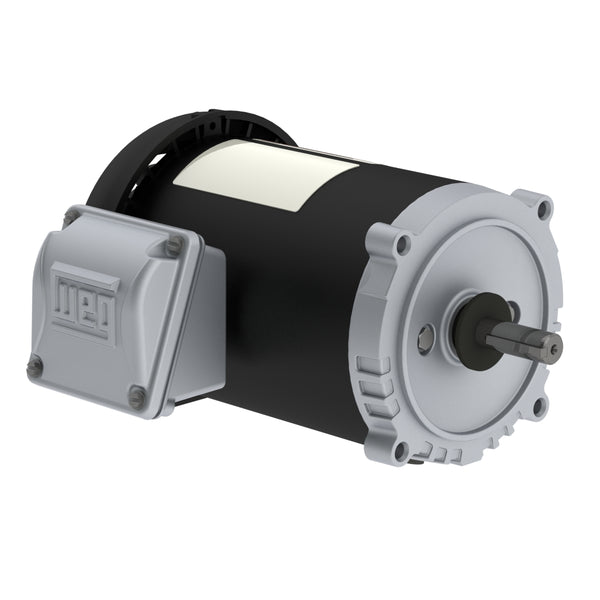 WEG 00136ET3EJPRW56C-S Rolled Steel Jet Pump - C type Premium Efficiency 1 HP 2P W56C 3Ph 230/460//190-220/380-415 V 60 Hz IC411 - TEFC - Footless