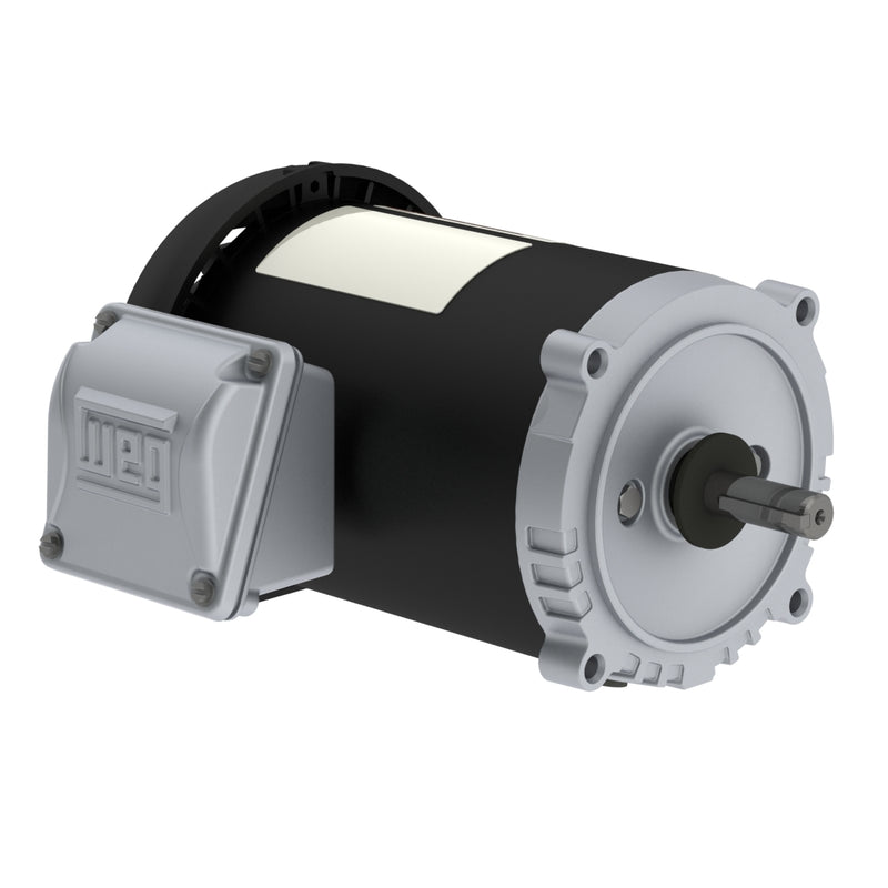 WEG 00136ET3EJPRW56C-S Rolled Steel Jet Pump - C type Premium Efficiency 1 HP 2P W56C 3Ph 230/460//190-220/380-415 V 60 Hz IC411 - TEFC - Footless