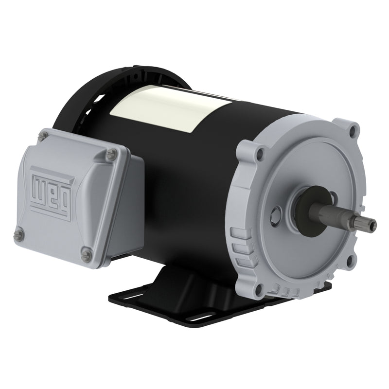 WEG 00136ET3HJPW56J-S Rolled Steel Jet Pump - J type Premium Efficiency 1 HP 2P W56J 3Ph 575 V 60 Hz IC411 - TEFC - Foot-mounted