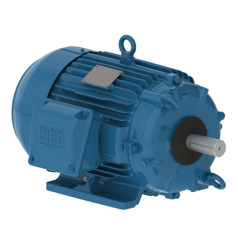 WEG 00312ET3PCT213TF1-W2 W22 Cooling Tower NEMA Premium Efficiency 3 HP 6P 213T 3Ph 200 V 60 Hz IC411 - TEFC - Foot-mounted