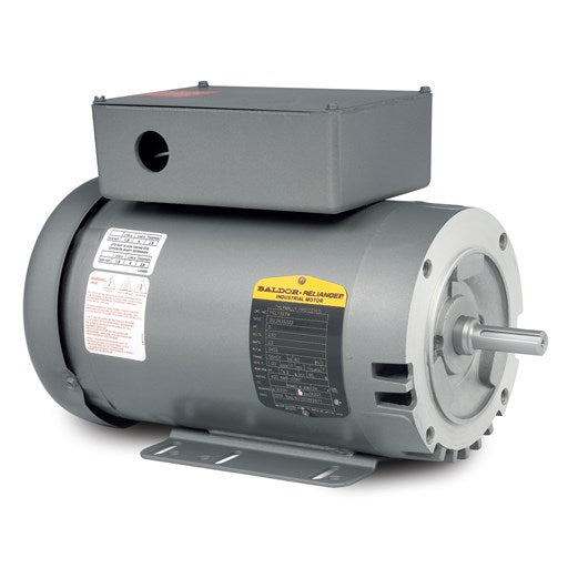 Baldor PCL1327M 5HP, 3450RPM, 1PH, 60HZ, 56HCY, 3535LC, ODTF