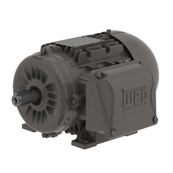 WEG .5512EP3EAL80 Multimounting High Efficiency 0.75 HP 6P 80 3Ph 230/460//380-415 V 60 Hz IC411 - TEFC - B3L(E)
