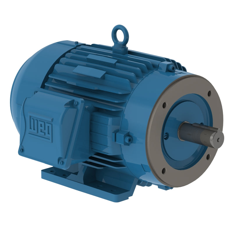 WEG 00512ET3H215TC-W22 W22 NEMA Premium Efficiency 5 HP 6P 213/5TC 3Ph 575 V 60 Hz IC411 - TEFC - Foot-mounted