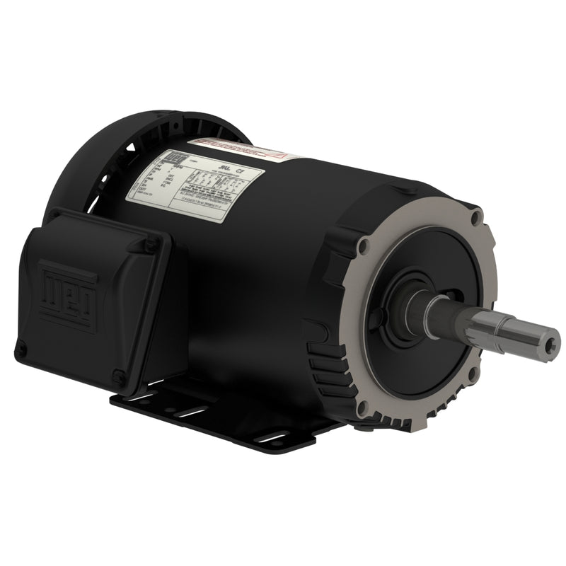 WEG 00118ET3H143JM-SG Rolled Steel JM Pump NEMA Premium Efficiency 1 HP 4P 143/5JM 3Ph 575 V 60 Hz IC411 - TEFC - Foot-mounted