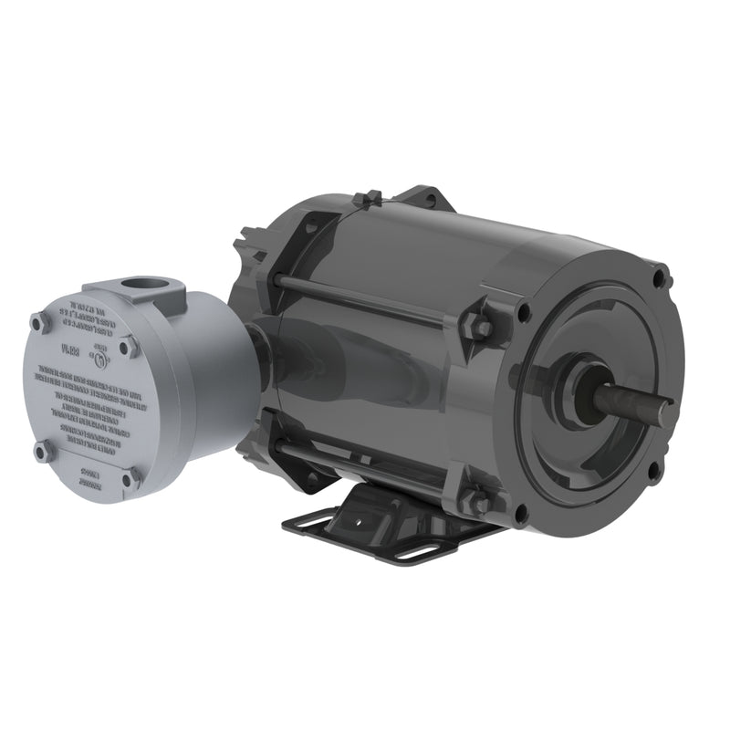 WEG .3336XS3E56 Explosion Proof Standard Efficiency 0.33 HP 02 56 208-230/460V 60/50 Hz-TENV-Foot-mounted