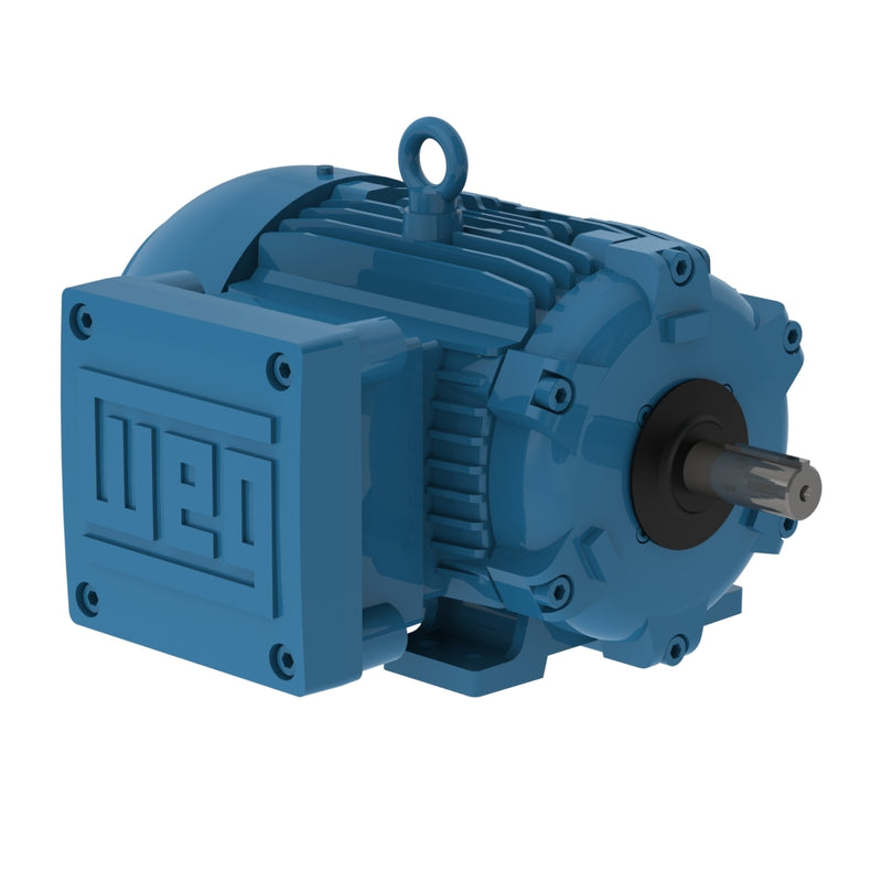 WEG 00156XT3E143T W21 Explosion-proof Motor NEMA Premium Efficiency 1.5 HP 2P 143/5T 3Ph 230/460//380 V 60//50 Hz IC411 - TEFC - Foot-mounted