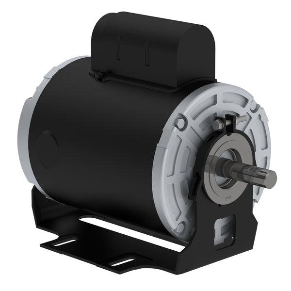 WEG .3318OS1BRBFBOW56-S Rolled Steel 0.33 HP 4P W56 1Ph 115/208-230 V 60 Hz IC01 - ODP - Foot-mounted