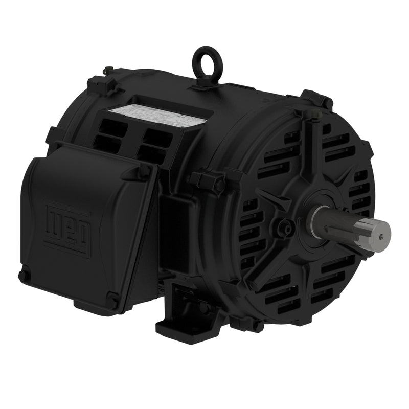 WEG 02018OT3ECD256T-W40 W40 NEMA Premium Efficiency 20 HP 4P 254/6T 3Ph 208-230/460//380 V 60//50 Hz IC01 - ODP - Foot-mounted