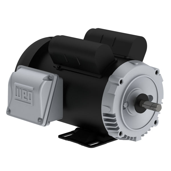 WEG 00236ES1BJP56C-S Rolled Steel Jet Pump - C type 2 HP 2P 56C 1Ph 115/208-230 V 60 Hz IC411 - TEFC - Foot-mounted