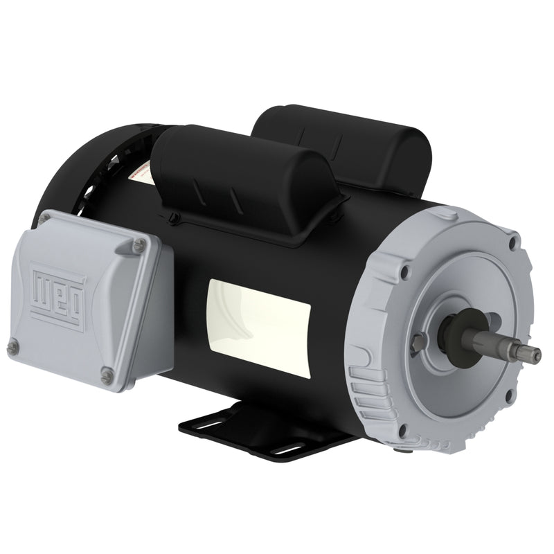 WEG 00136ES1BJP56J-S Rolled Steel Jet Pump - J type 1 HP 2P 56J 1Ph 115/208-230 V 60 Hz IC411 - TEFC - Foot-mounted