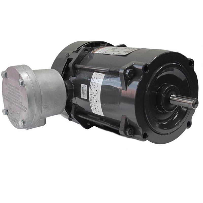 WEG 00156XS1CJPR56J Explosion Proof Standard Efficiency 1.5 HP 02 56J 208-230V 60 Hz-TEFC-Footless