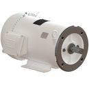 WEG 01018ET3EHW215TC-S Rolled Steel Wash Down NEMA Premium Efficiency 10 HP 4P 213/5TC 3Ph 230/460//190-220/380-415 V 60 Hz IC411 - TEFC - Foot-mounted