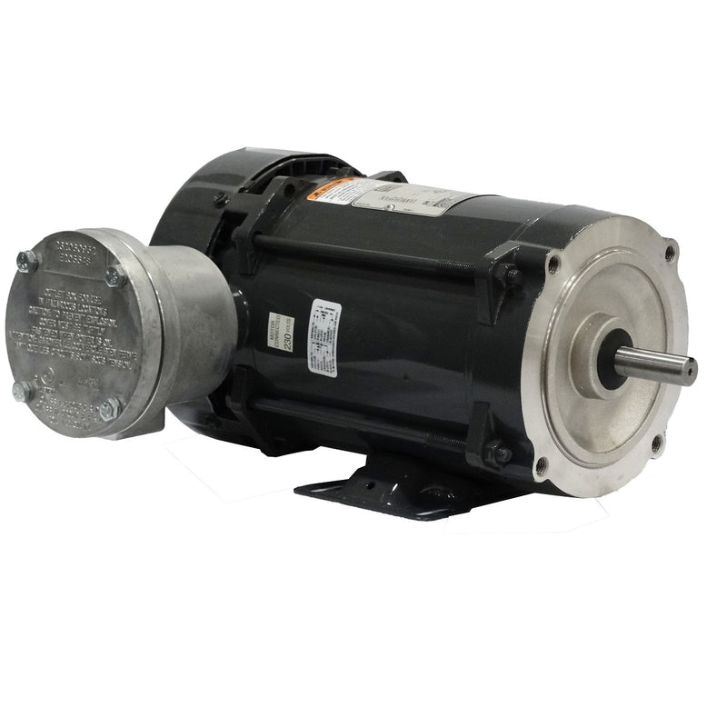 WEG 00118XT3E56C Explosion Proof NEMA Premium Efficiency 1 HP 04P 56C 208-230/460V 60 Hz - TEFC