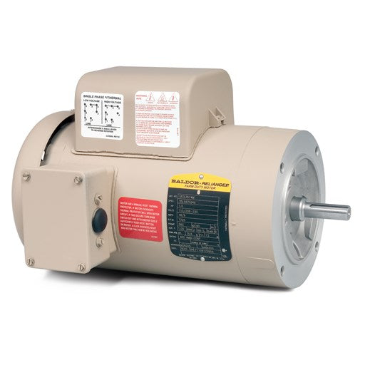 Baldor VFDL3610TM 3HP, 1750RPM, 1PH, 60HZ, 184TC, 3640LC, TEFC, F