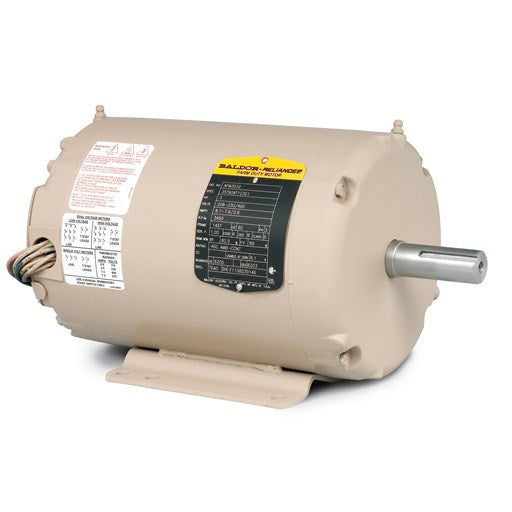 Baldor AFM3532 3HP, 3450RPM, 3PH, 60HZ, 145T, 3528M, TEAO, F1