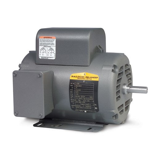 Baldor L1508T-50 5HP, 1455RPM, 1PH, 50HZ, 213T, 3730LC, OPSB, F1