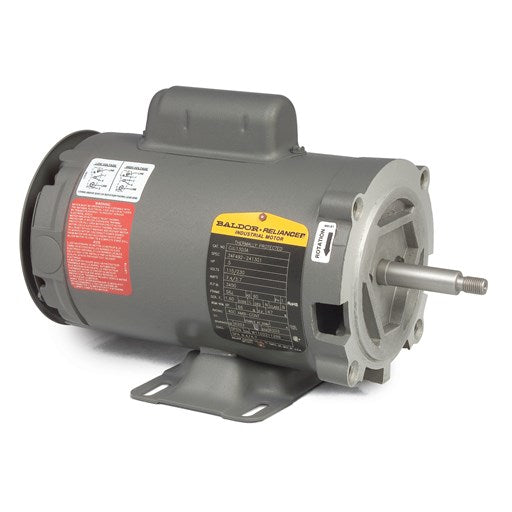 Baldor CJL1307A .75HP, 1725RPM, 1PH, 60HZ, 56J, 3520L, OPEN, F1