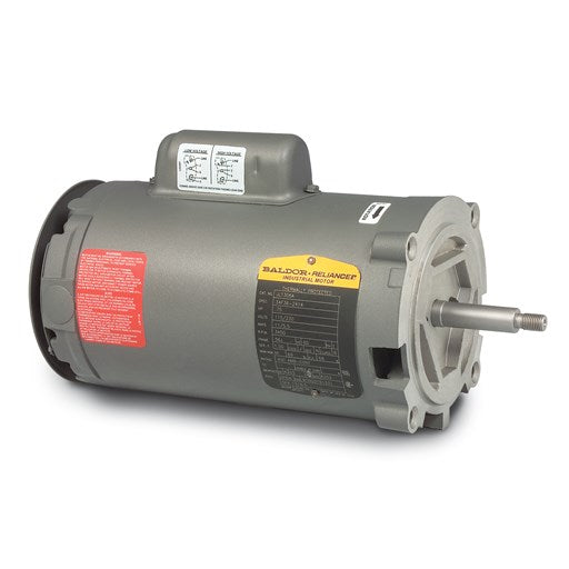 Baldor JL1309A 1HP, 3450RPM, 1PH, 60HZ, 56J, 3428L, OPEN, F1, N