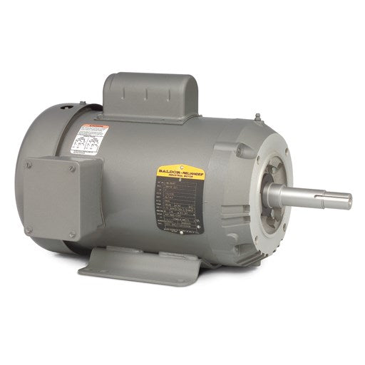 Baldor JML3606T 3HP, 3450RPM, 1PH, 60HZ, 182JM, 3634L, TEFC, F1