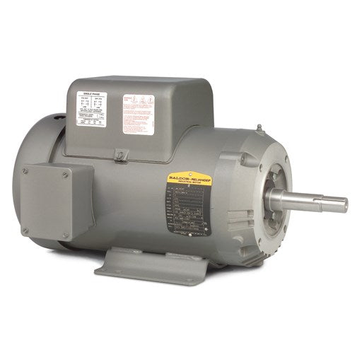 Baldor JML3608T 5HP, 3450RPM, 1PH, 60HZ, 184JM, 3640LC, TEFC