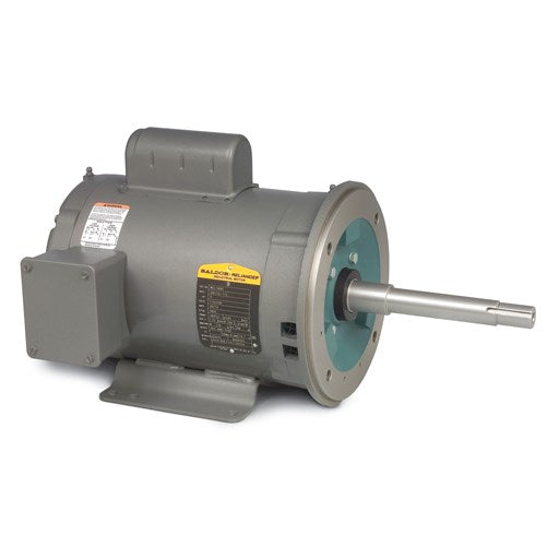 Baldor WCL1406T 3HP, 3450RPM, 1PH, 60HZ, 182TCZ, 3628L, OPEN