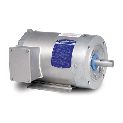 Baldor IDCSWDM3546T 1HP, 1770RPM, 3PH, 60HZ, 143TC, 3522M, TENV, F1