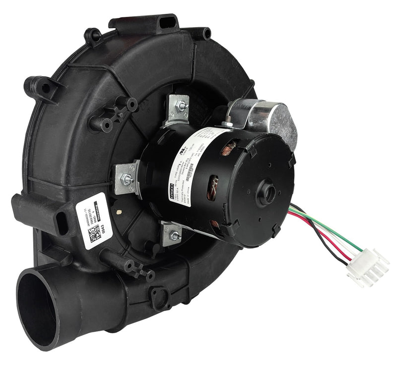 Fasco Round Outlet Permanent Split Capacitor Draft Inducer Blower, 115 Volts, Flange: No - A252