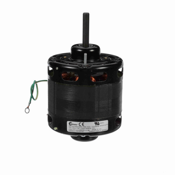 Century Ventilation Motor, 1/10 HP, 1 Ph, 60 Hz, 230 V, 850 RPM, 1 Speed, 4.4" Diameter, OAO - 309