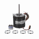 Genteq 3587C Fan and Blower Motor, 1/2 HP, 1 Ph, 60 Hz, 115 V, 1075 RPM, 3 Speed, 48 Frame, OAO