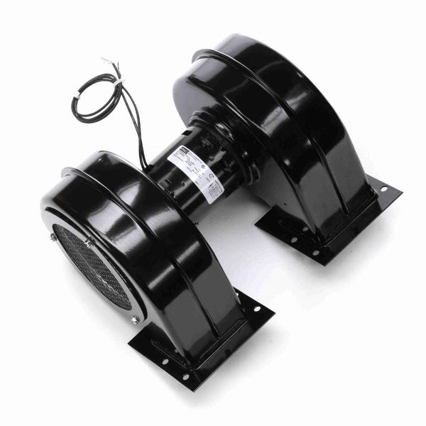 Fasco Square Outlet Shaded Pole Centrifugal Blower, 230 Volts, Flange: Yes - 50756-D230