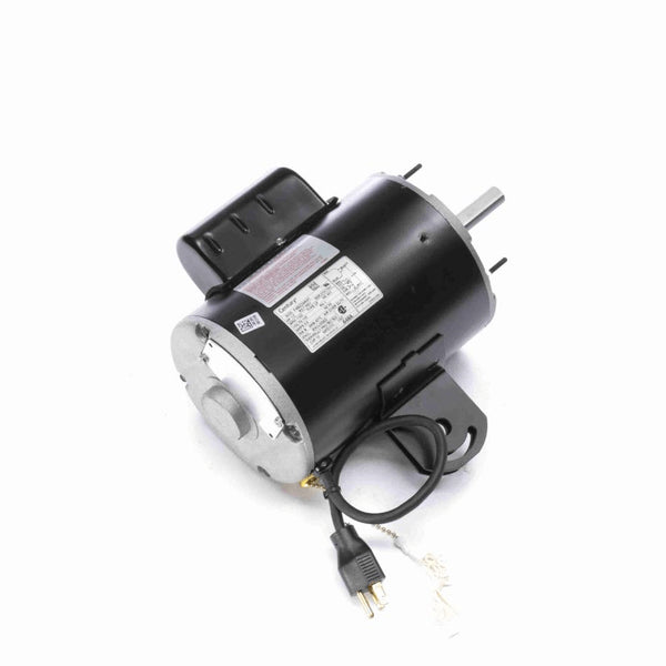 Century Pedestal Fan Motor, 1/2 HP, 1 Ph, 60 Hz, 115 V, 1100 RPM, 1 Speed, 48 Frame, TEAO - 648A