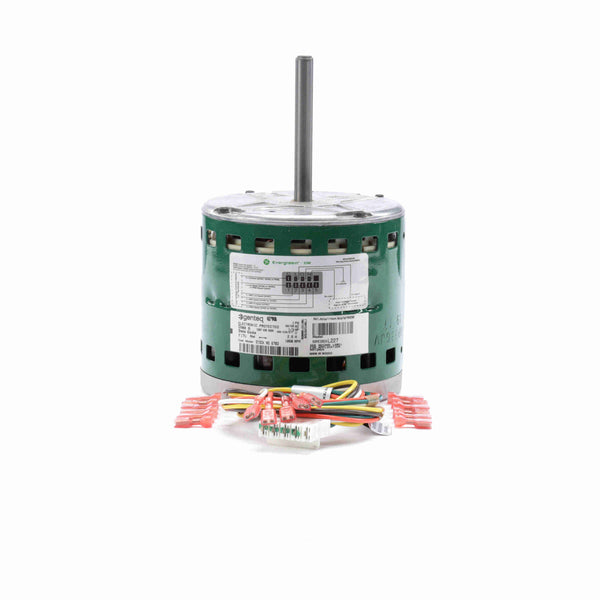 Genteq EVERGREENÂ® CM Fan and Blower Motor, 1/3 HP, 1 Ph, 60 Hz, 208-230/277 V, 1075 RPM, 5 Speed, 48 Frame, OAO - 6703