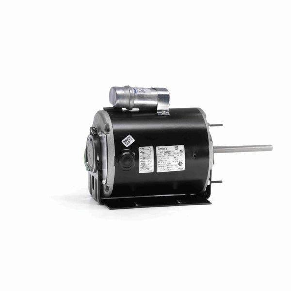 Century Unit Heater Motor, 1/3 HP, 1 Ph, 60 Hz, 115/230 V, 1725 RPM, 1 Speed, 48 Frame, TEAO - 768A