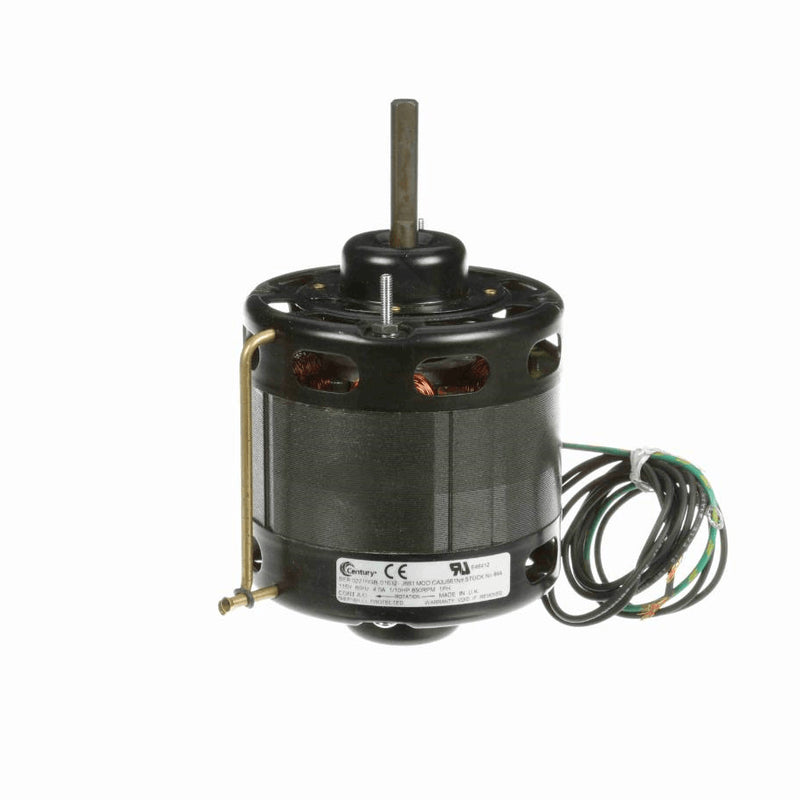 Century Ventilation Motor, 1/10 HP, 1 Ph, 60 Hz, 115 V, 1200 RPM, 4.4 Frame, OAO - 84A