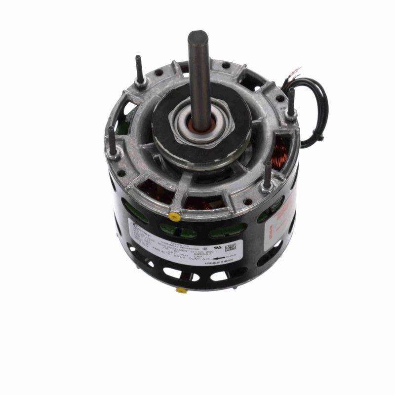 Century Fan and Blower Motor, 1/5 HP, 1 Ph, 60 Hz, 115 V, 1050 RPM, 1 Speed, 42 Frame, OPEN - 9690