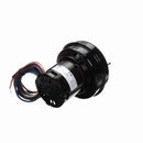 Fasco A073 Round Outlet Shaded Pole OEM Replacement Draft Inducer Blower, 115/230 Volts, Flange: No